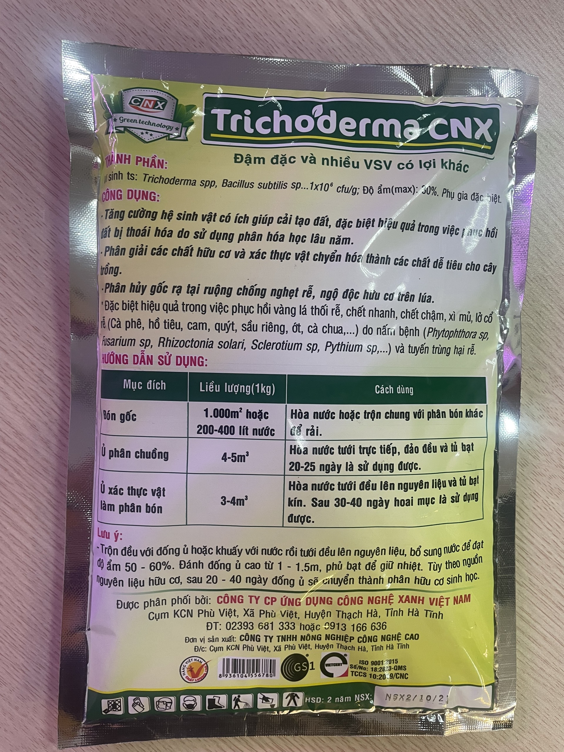 Trichoderma - Chuyên ủ phân chuồng, ủ rác nhà bếp