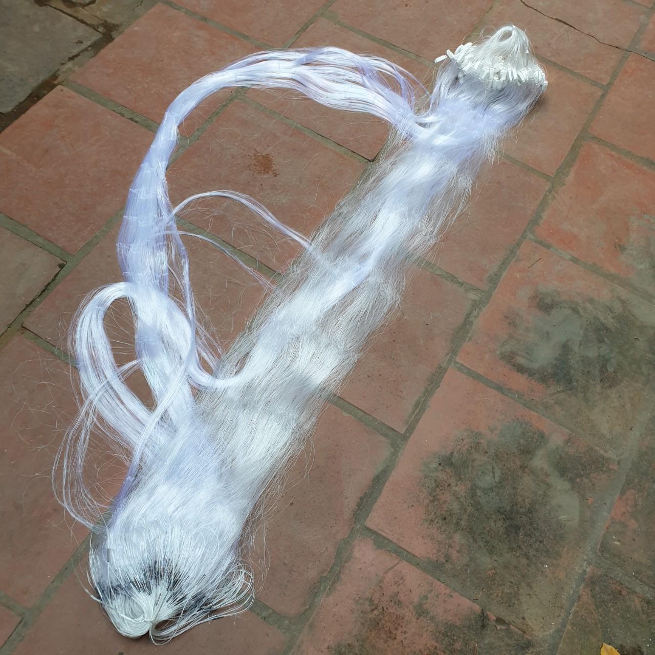 Lưới đánh cá Thái lan 3 màn Cao 1m2 dài 80m Mắt lưới 12 - Lưới Thái cước 18, đánh cá từ 1-10kg ( Ngu Long )