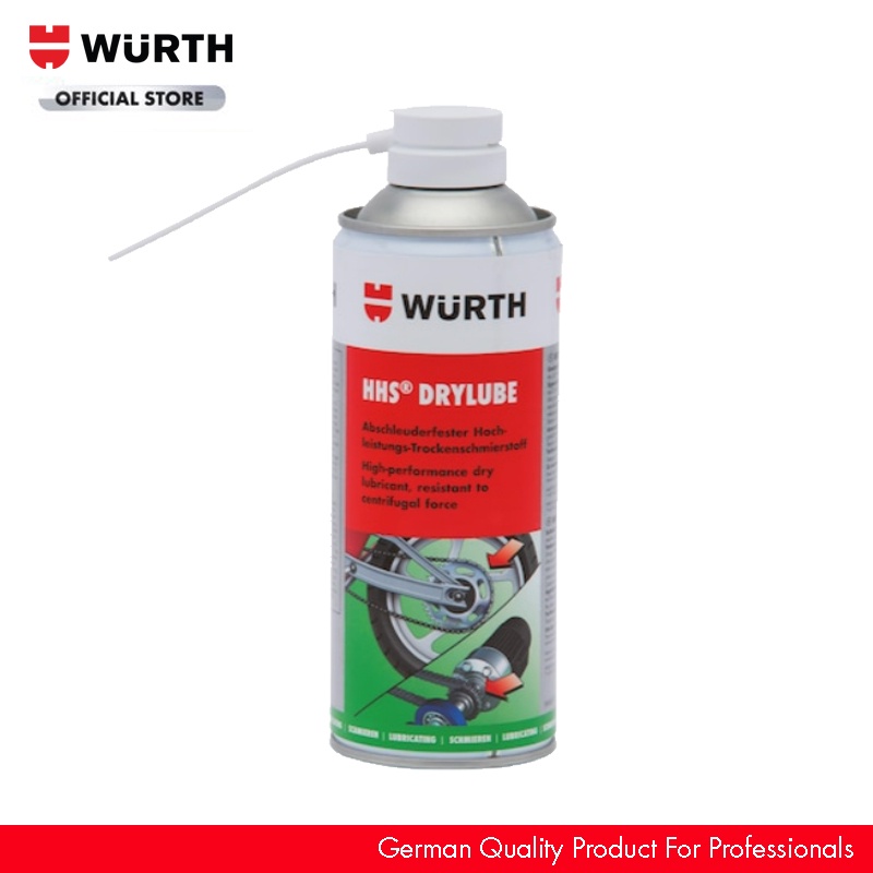 Wurth mỡ bò xịt khô hhs drylube 400ml