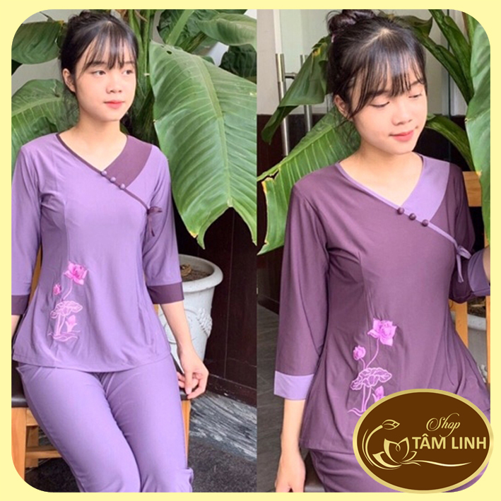Đồ Lam Đi Chùa _Tim Nơ