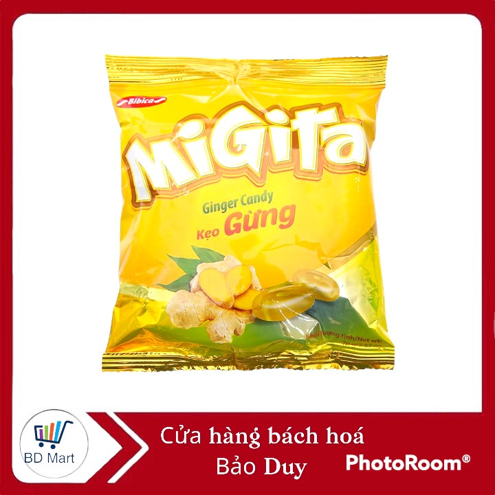Cb 2 gói kẹo gừng migita gói 70g 18336