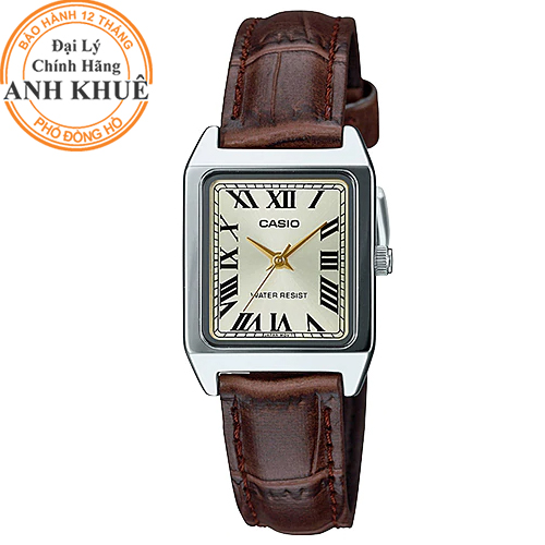Đồng hồ nữ dây da Casio Anh Khuê LTP-V007L-9BUDF