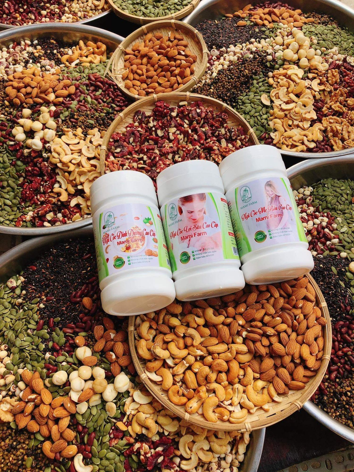 Ngũ cốc lợi sữa cao cấp Mami Farm