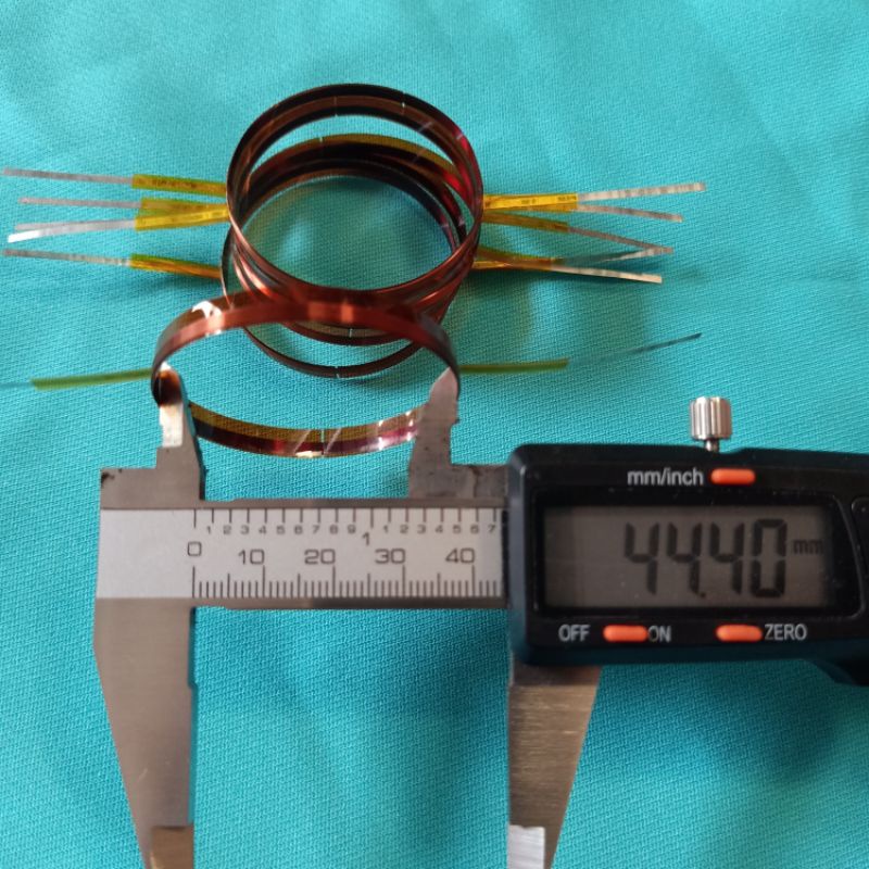 vòng coil 44.4 dây tròn (treble 450)