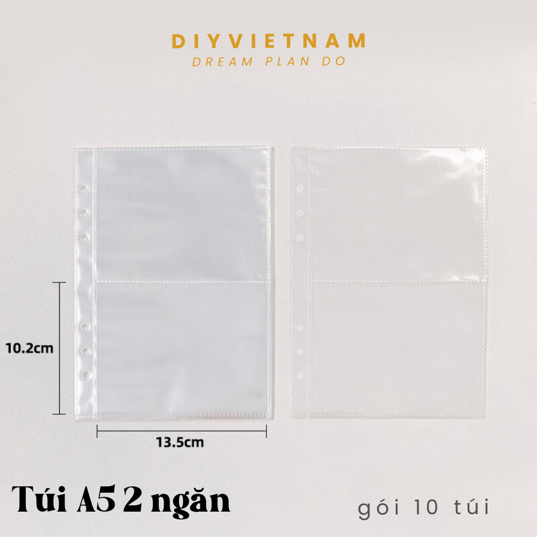 SET TÚI KIẾNG CHO PLANNER A5/A6