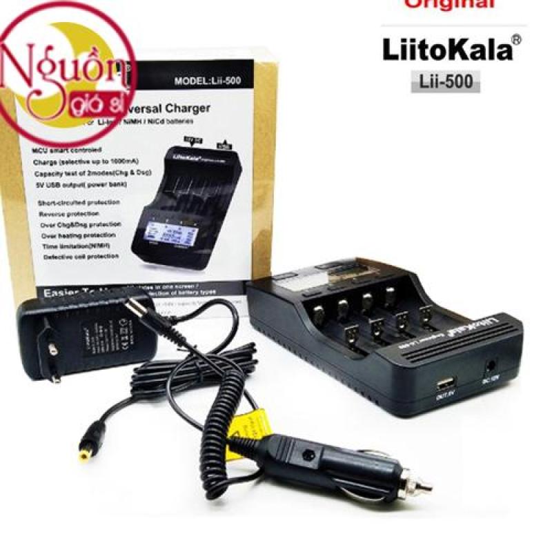 Bộ Sạc Và Test Pin Đa Năng Liitokala Lii-500