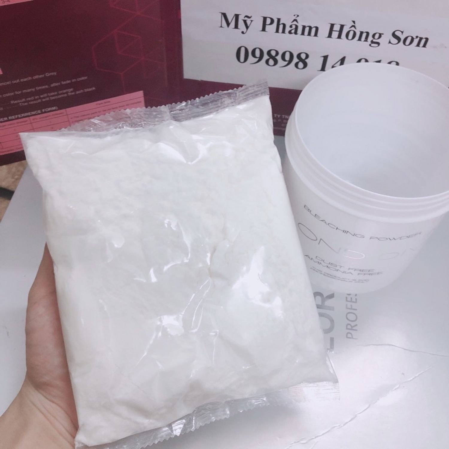 BỘT TẨY TÓC BLOND DIVA SIÊU MỊN 500G