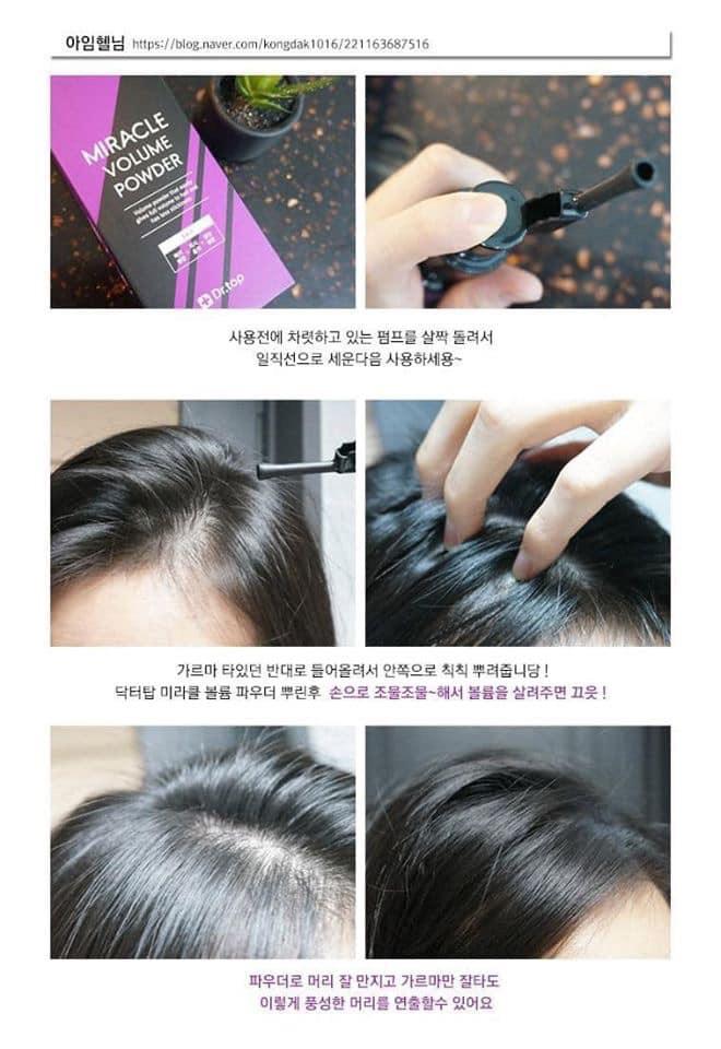[HCM]Bột làm phồng tóc từ Hàn Quốc - Dr.tor Miracle Volume Powder