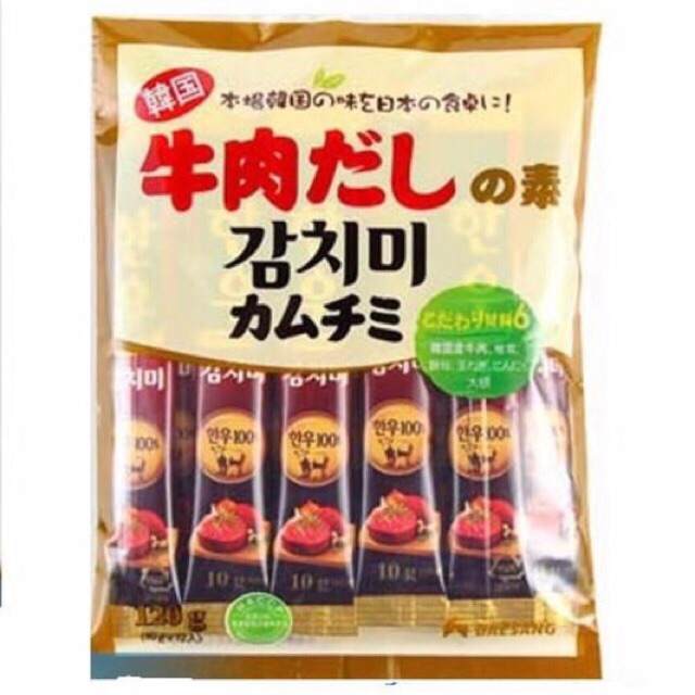 Hạt Nêm Thịt Bò Nấm Daesang 120g - Nhật Bản
