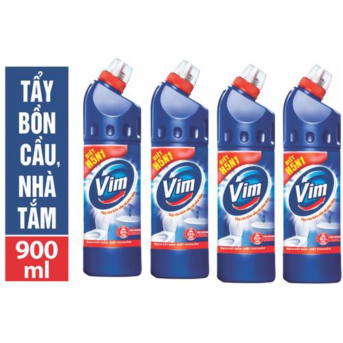 Nước cọ rửa nhà vệ sinh Vim 900ml