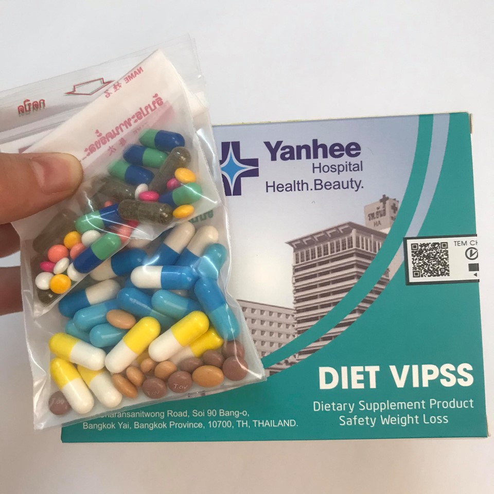 Giảm Cân VIP 11 Yanhee  siêu mạnh [ Liệu Trình 1 Tuần ]