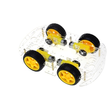 Khung xe robot 2 tầng 4 bánh stem