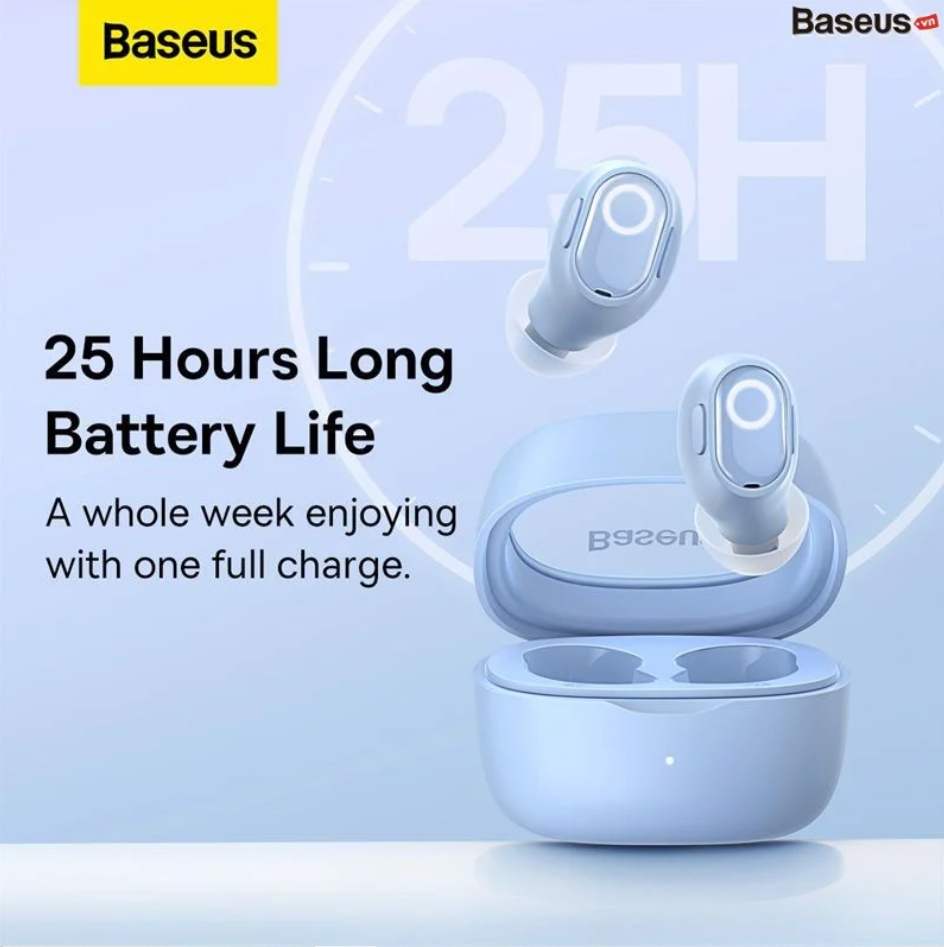 Tai nghe Bluetooth Baseus Bowie WM02 True Wireless Earphones