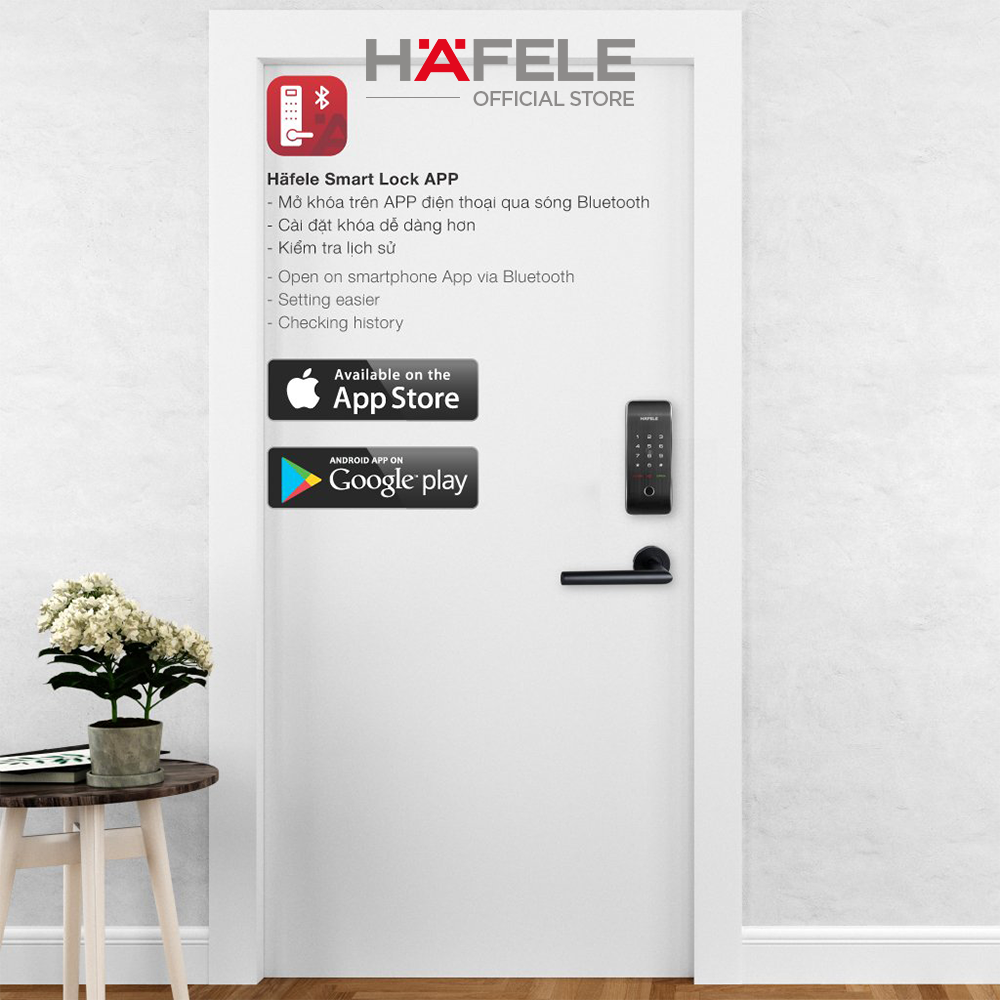 [MIỄN PHÍ LẮP ĐẶT] Khóa điện tử HAFELE ER5100 - 912.20.200