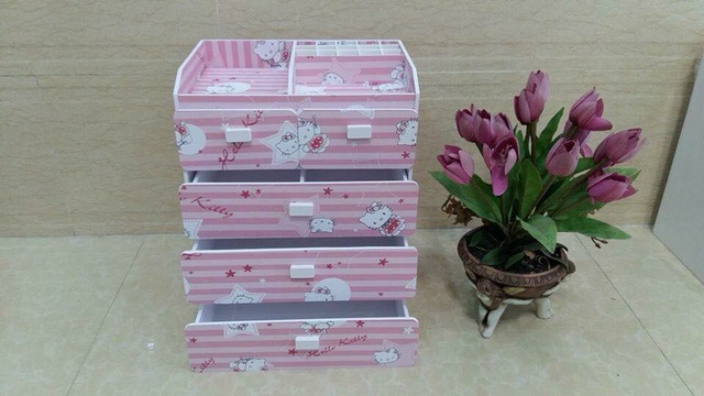 Kệ Đựng Mỹ Phẩm 5 tầng Kitty