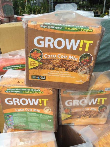 Mụn dừa Coco Coir Mix Grow!t bịch 05 kg
