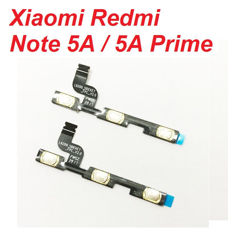 Dây nút nguồn âm lượng volume xiaomi redmi note 5a - 5a prime linh kiện thay thế