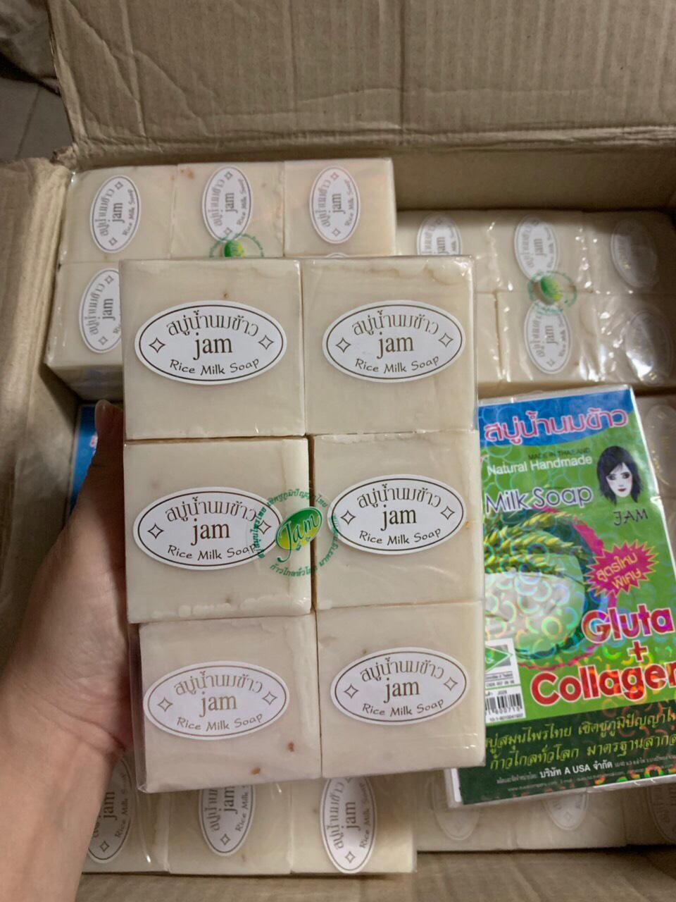 [HCM]SOAP SỮA GẠO THÁI LAN JAM RICE MILK
