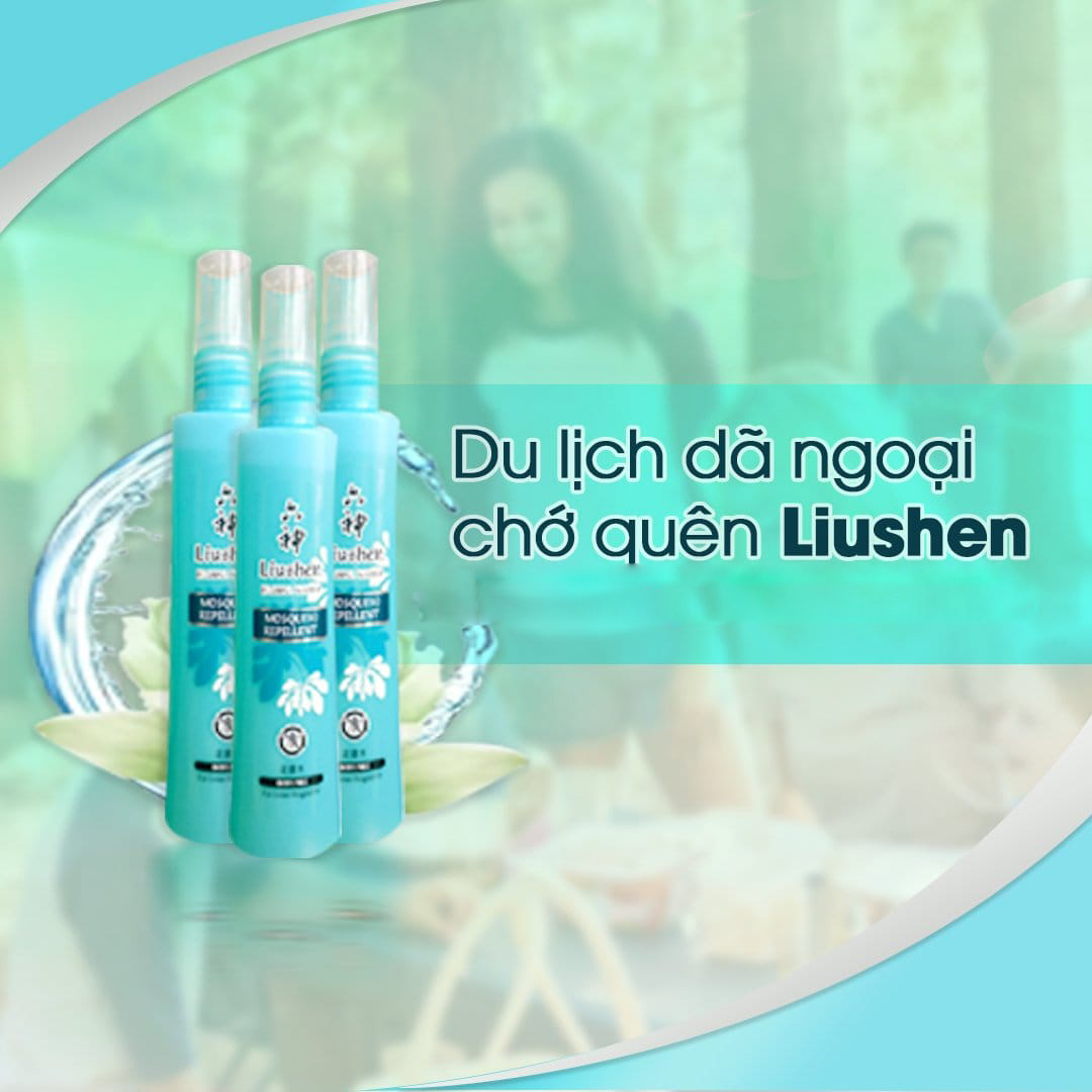 Chai Nước Hoa xịt chống muỗi đốt LIUSHEN 80ml