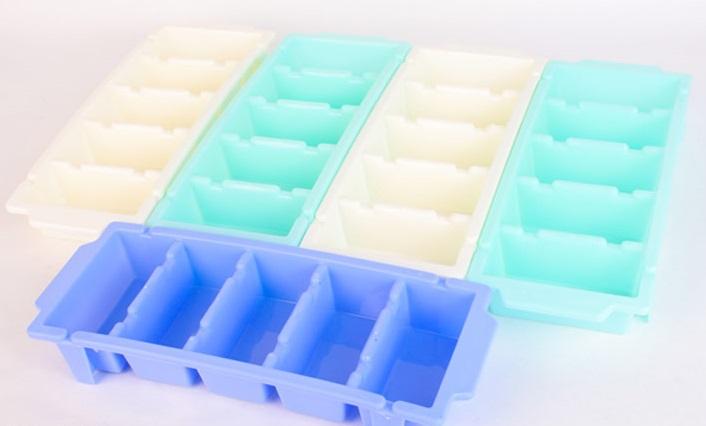 Khay Đá 5 Viên Nhựa Dẻo