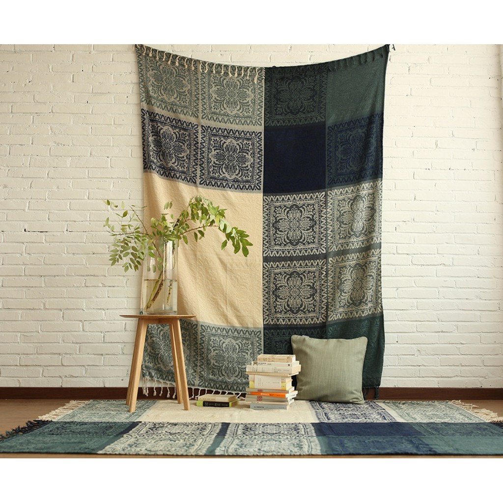 Thảm trải sàn trang trí, Thảm Thổ Cẩm cao cấp 150x190cm
