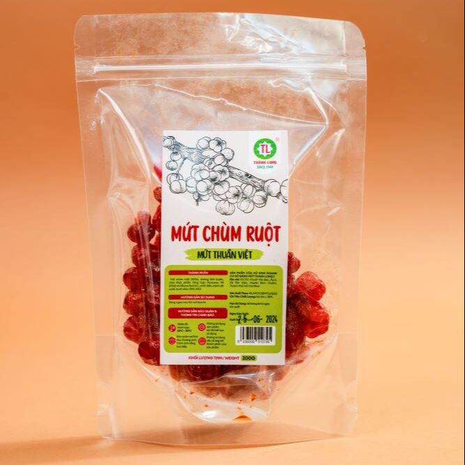 THÀNH LONG MỨT CHÙM RUỘT - MỨT TUỔI THƠ 200G/500G