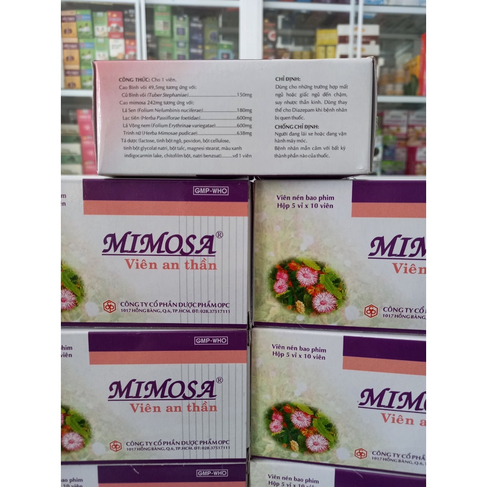 Viên an thần mimosa
