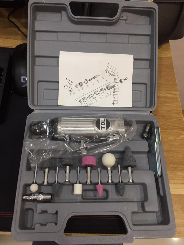 bộ máy mài hơi thẳng,mài lỗ hơi khí nén