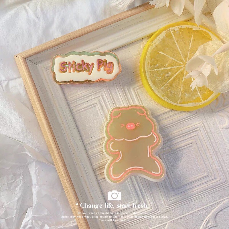 Set kẹp tóc hình gấu kẹo