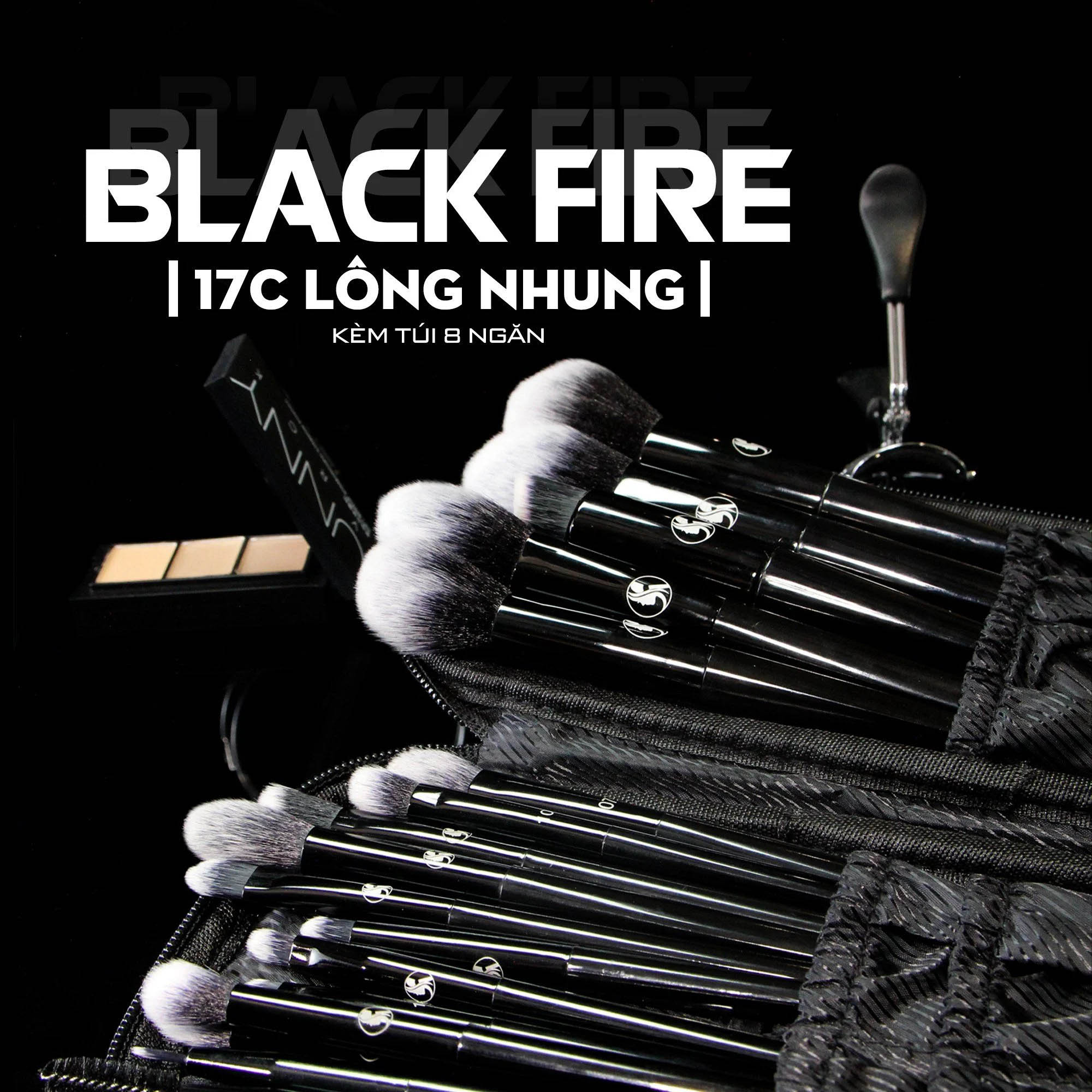 BỘ CỌ TRANG ĐIỂM XẾP LỚP BLACK FIRE BEALY 17C