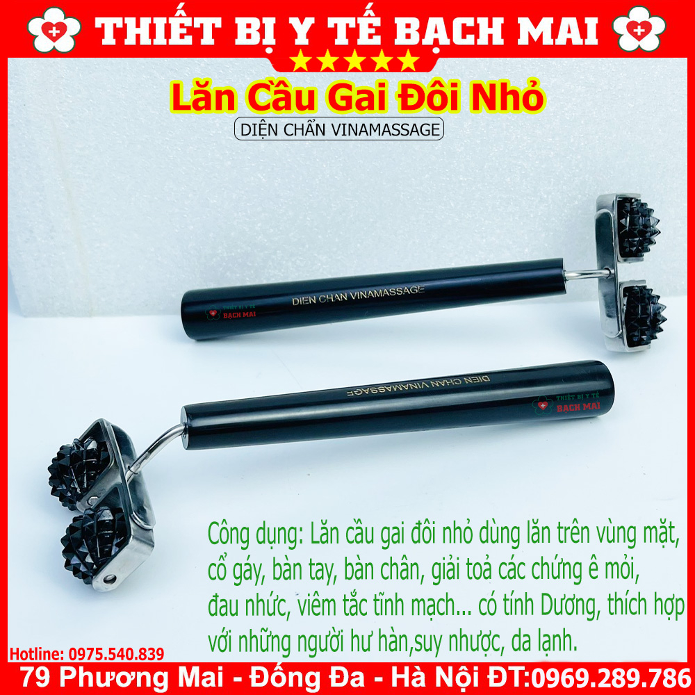 Lăn Cầu Gai Đôi Nhỏ Diện Chẩn
