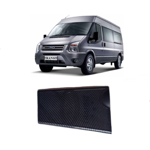 Ốp trang trí nắp dầu vân cacbon xe ford transit 2014-2019