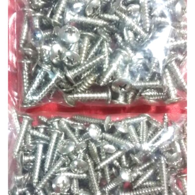 Vít dù xoắn inox 4lyx100gr..