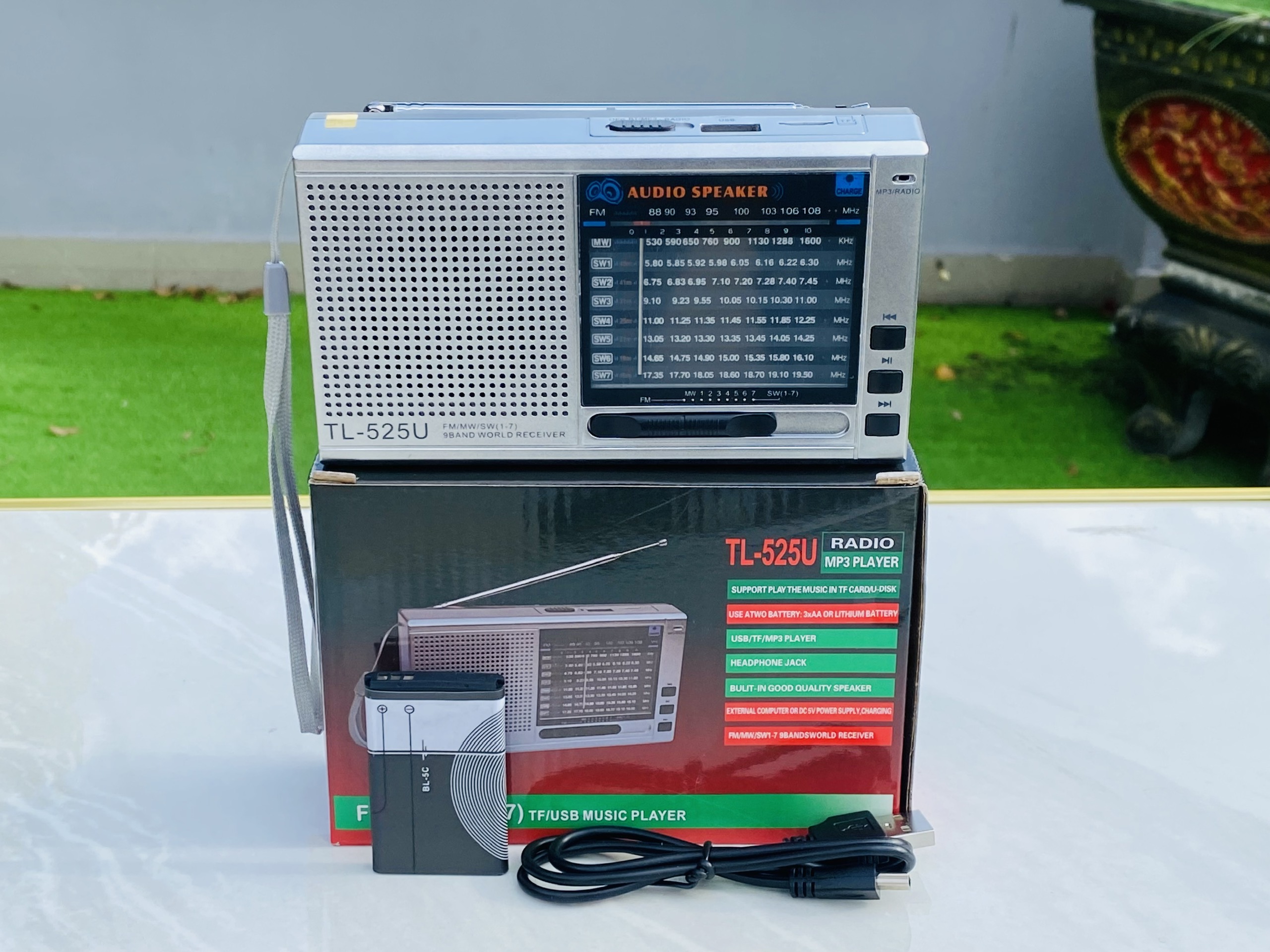 [xả kho] Đài FM Sony SW-525U - MTMax nghe đài , làm quà tặng ông bà cha mẹ