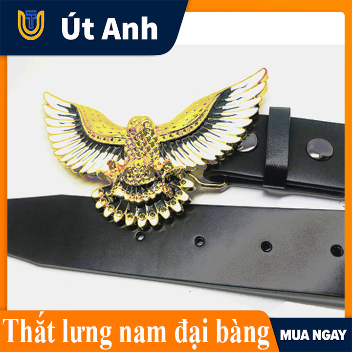 BÁO GIÁ GIÀY TÂY KẾT HỢP QUẦN JEAN NAM | Shopee Lazada Sendo Tiki mới nhất 20 Thắt Lưng Da Nam Hình Đại Bàng - khóa cài - Được Làm Bằng Hợp Kim - Kết Hợp Quần Jeans nam phong các thời trang sang trọng - Phù hợp với mọi lứa tuổi