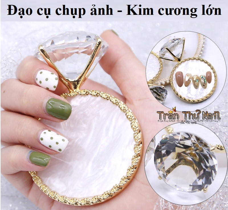 [HCM] Nhẫn Xà Cừ | Đạo Cụ Chụp Ảnh Móng