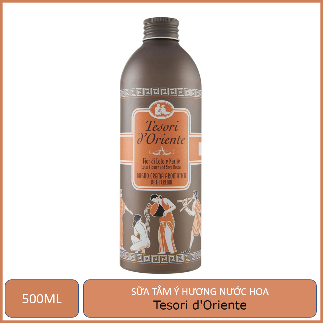 Sữa tắm hương nước hoa TESORI DORIENTE hoa Sen 500ml