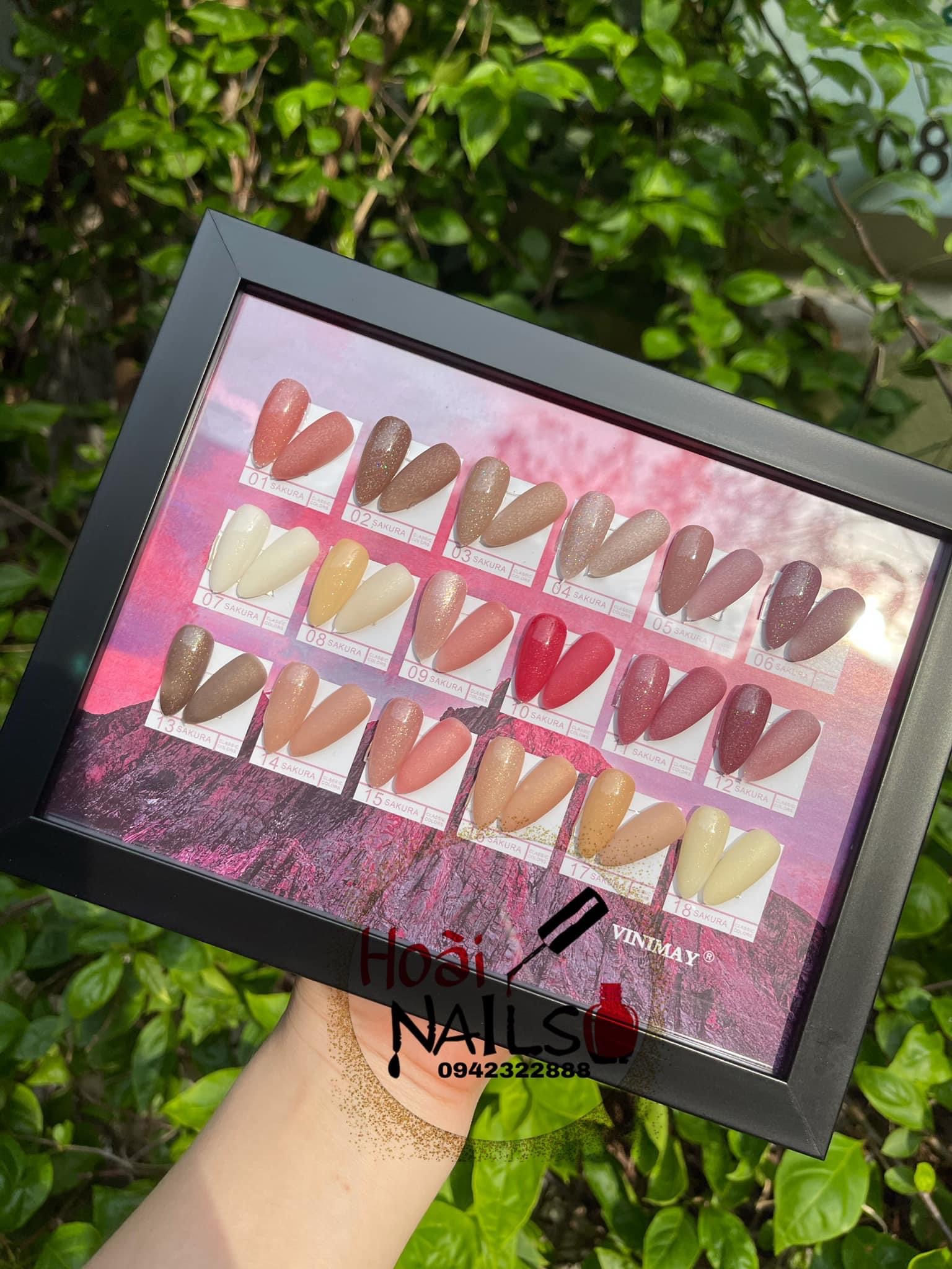 Sơn thạch nhũ giả bột vinimay ( bán lẻ) Phụ kiện Nail