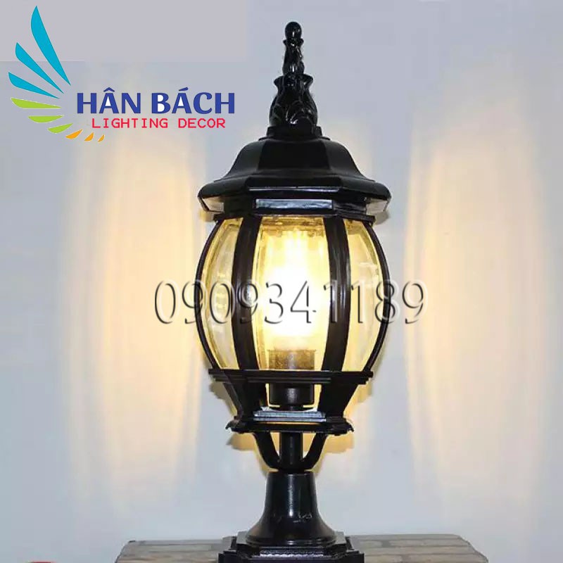 [HCM]Đèn trụ cổngđèn gắn đầu cột ngoài trời