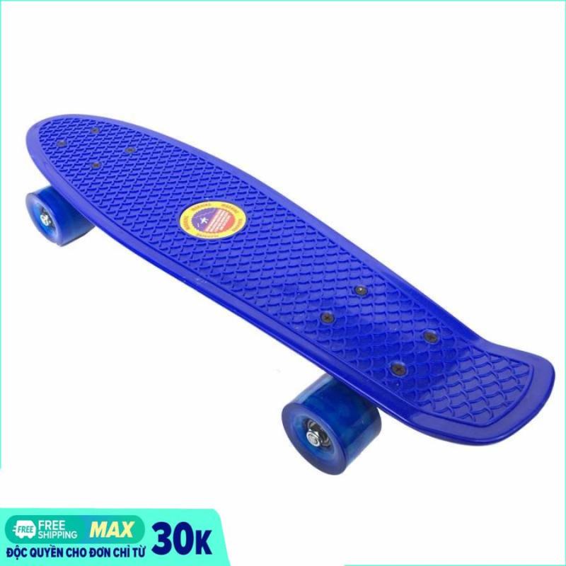 Mua [HCM]Ván trượt Skateboard Penny thể thao siêu đẹp / Ván Trượt Thể Thao Chịu Tải 100Kg- Hàng hot 2019 (màu ngẫu nhiên)