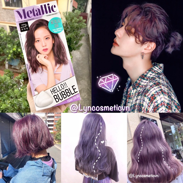 Nhuộm tóc Missen Hello Bubble missence (vỏ mới Blackpink)