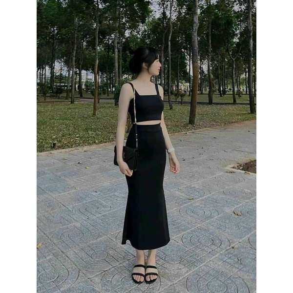 Chân váy đuôi cá dài ôm dáng siêu xinh