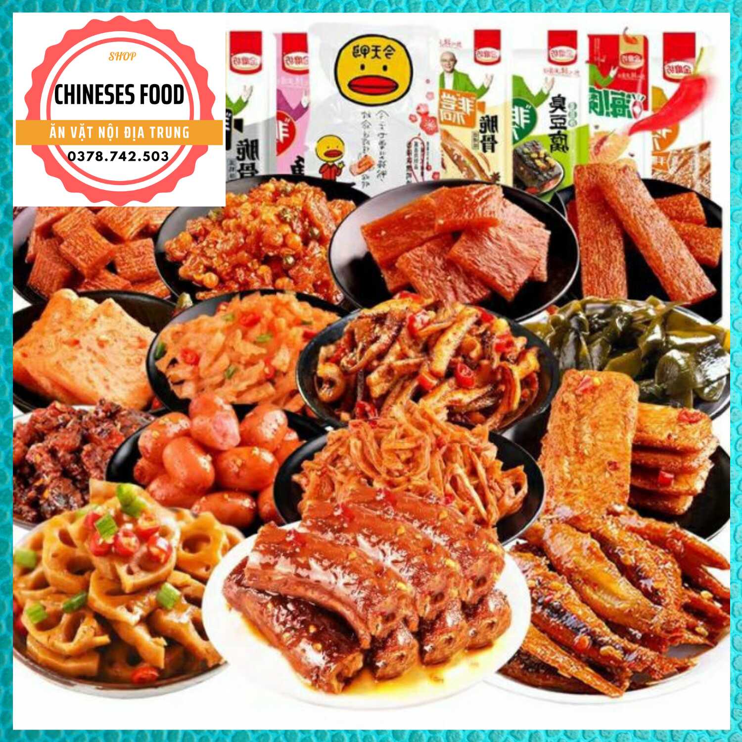 Box đồ ăn vặt Nội Địa - BOX BÉ Chinesefood