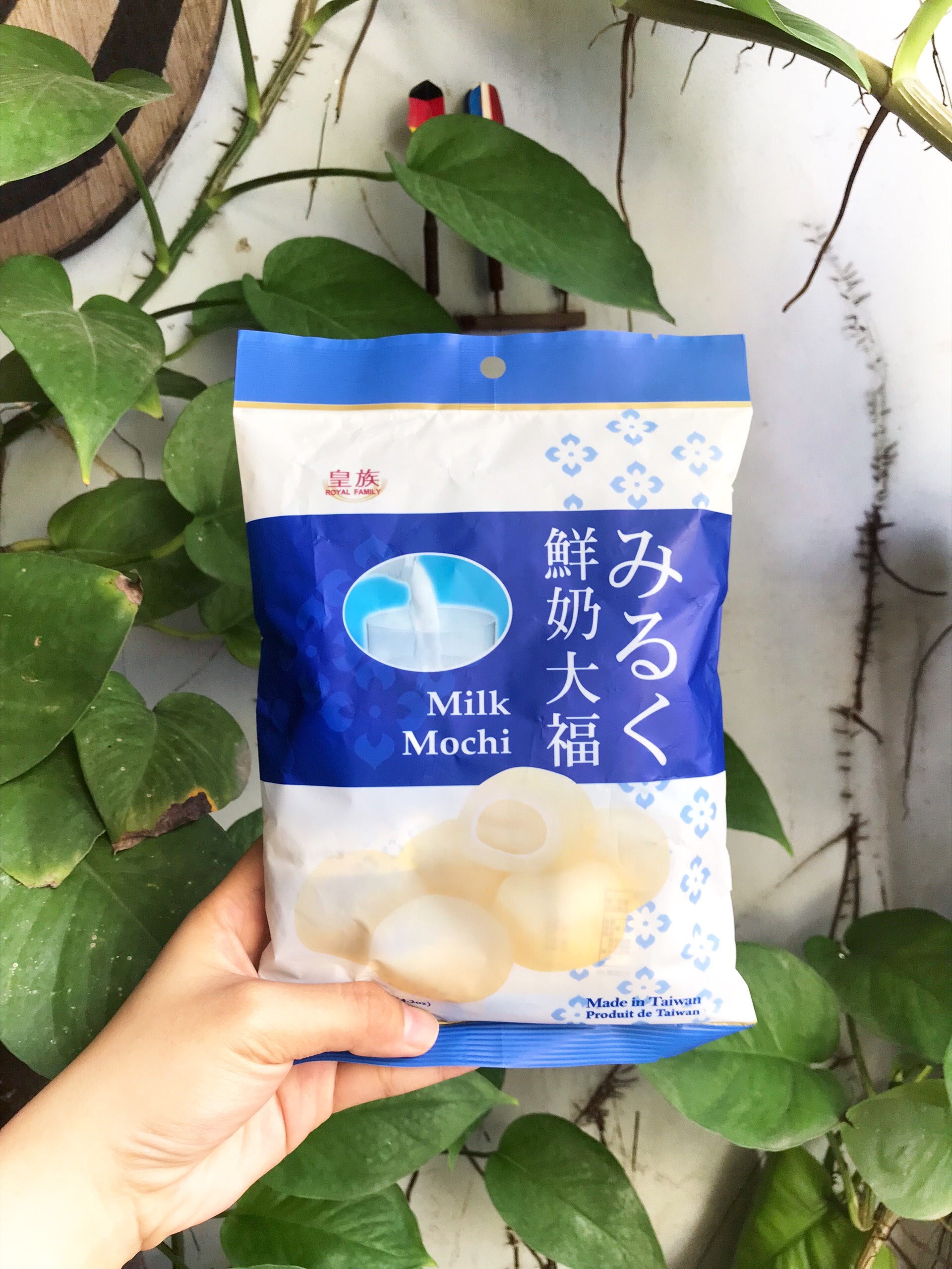 Bánh Mochi Sữa - Milk Mochi (Gói 120g)
