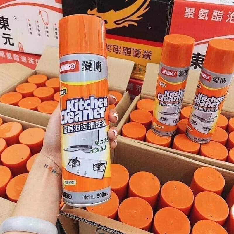 [ĐƠN 49K FREESHIP 15K] Bình xịt bếp KITCHEN CLEANER bọt tuyết
