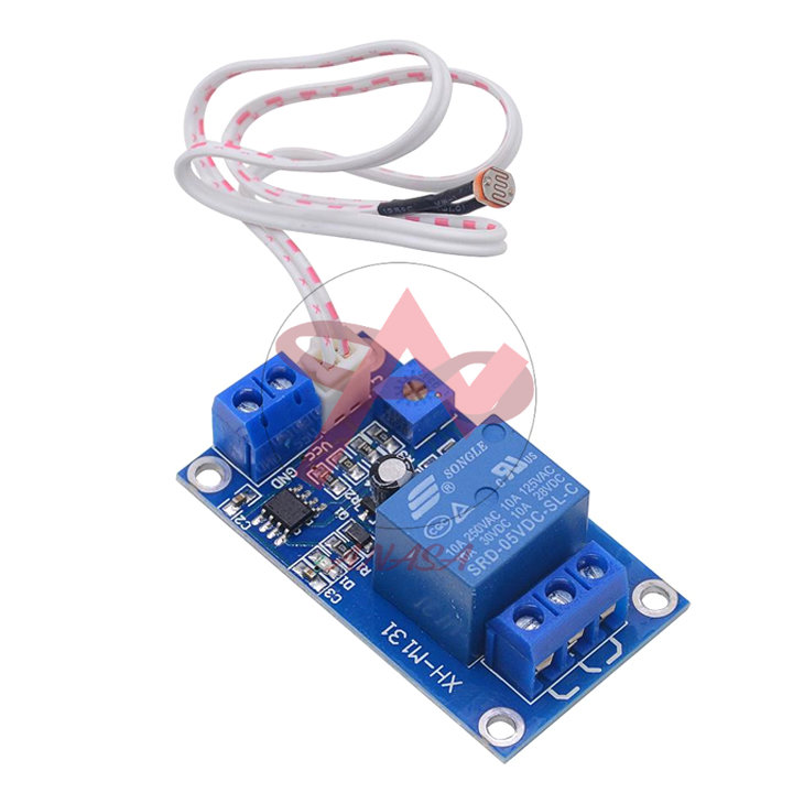 Module đóng ngắt relay bằng cảm biến ánh sáng v2