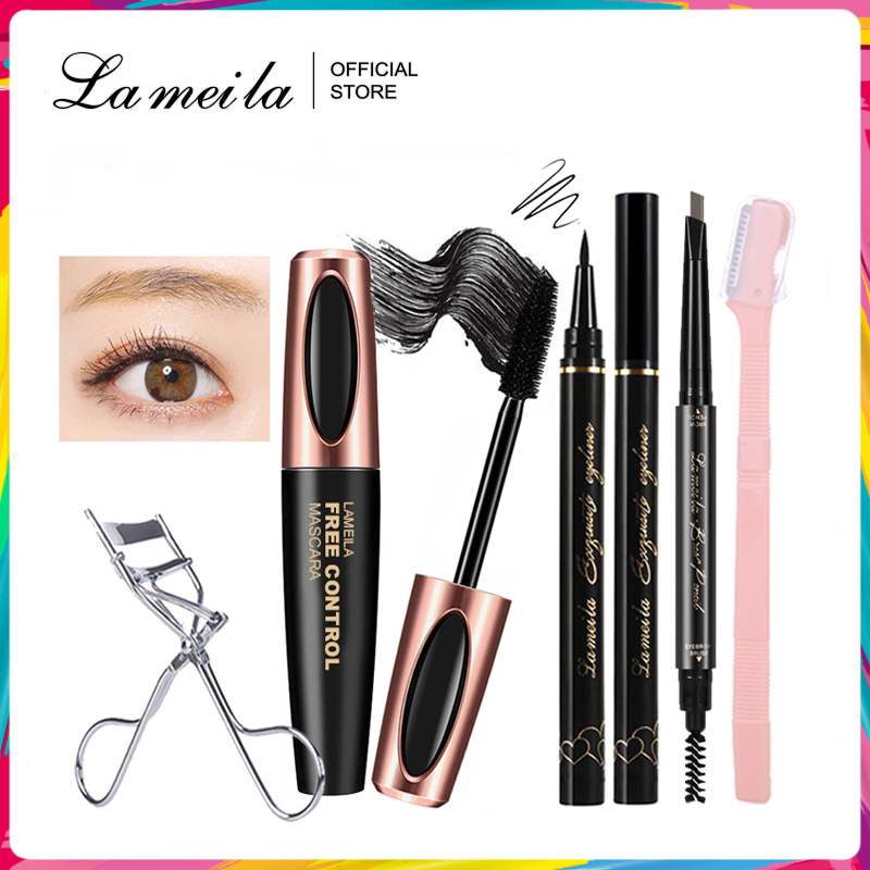 Bộ trang điểm combo makeup đầy đủ phấn mắt + phấn phủ + phấn má + kem nền +kem chống nắng + má hồng + mascara + son + bộ cọ +chì mày