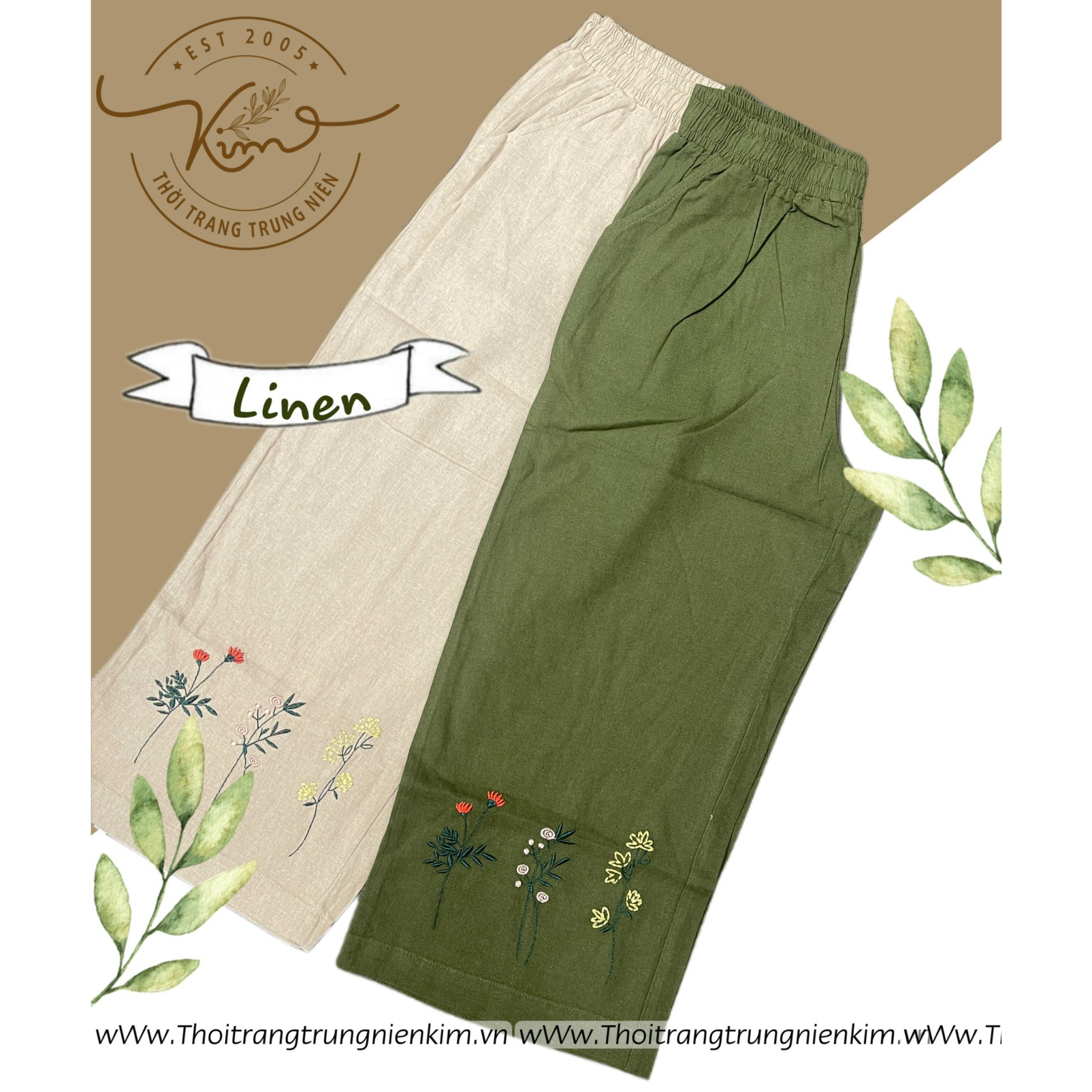 Quần linen