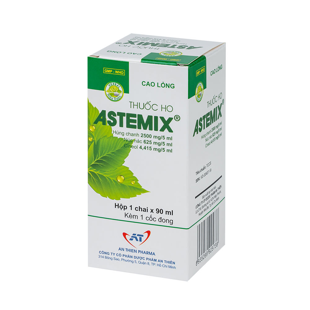 SI RÔ HO ASTEMIX HO THẢO DƯỢC