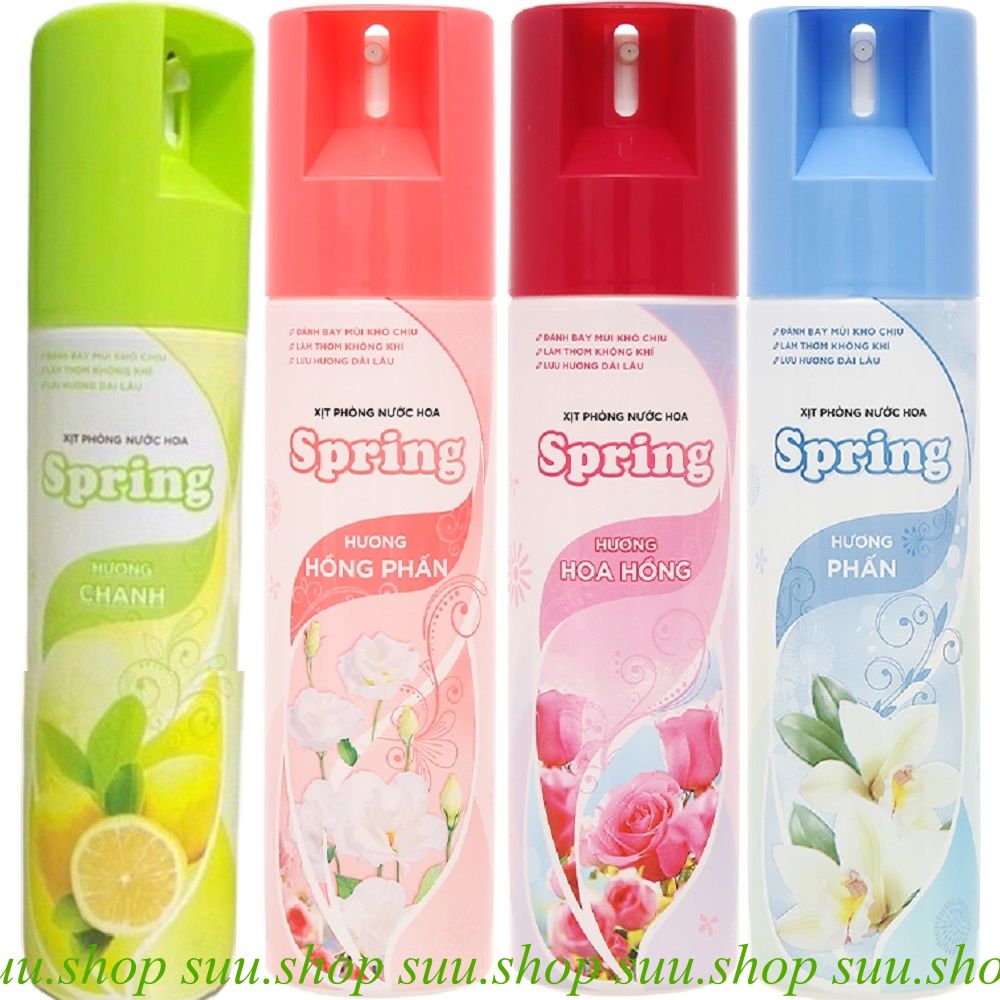 Xịt Phòng Spring 250ml đủ hương